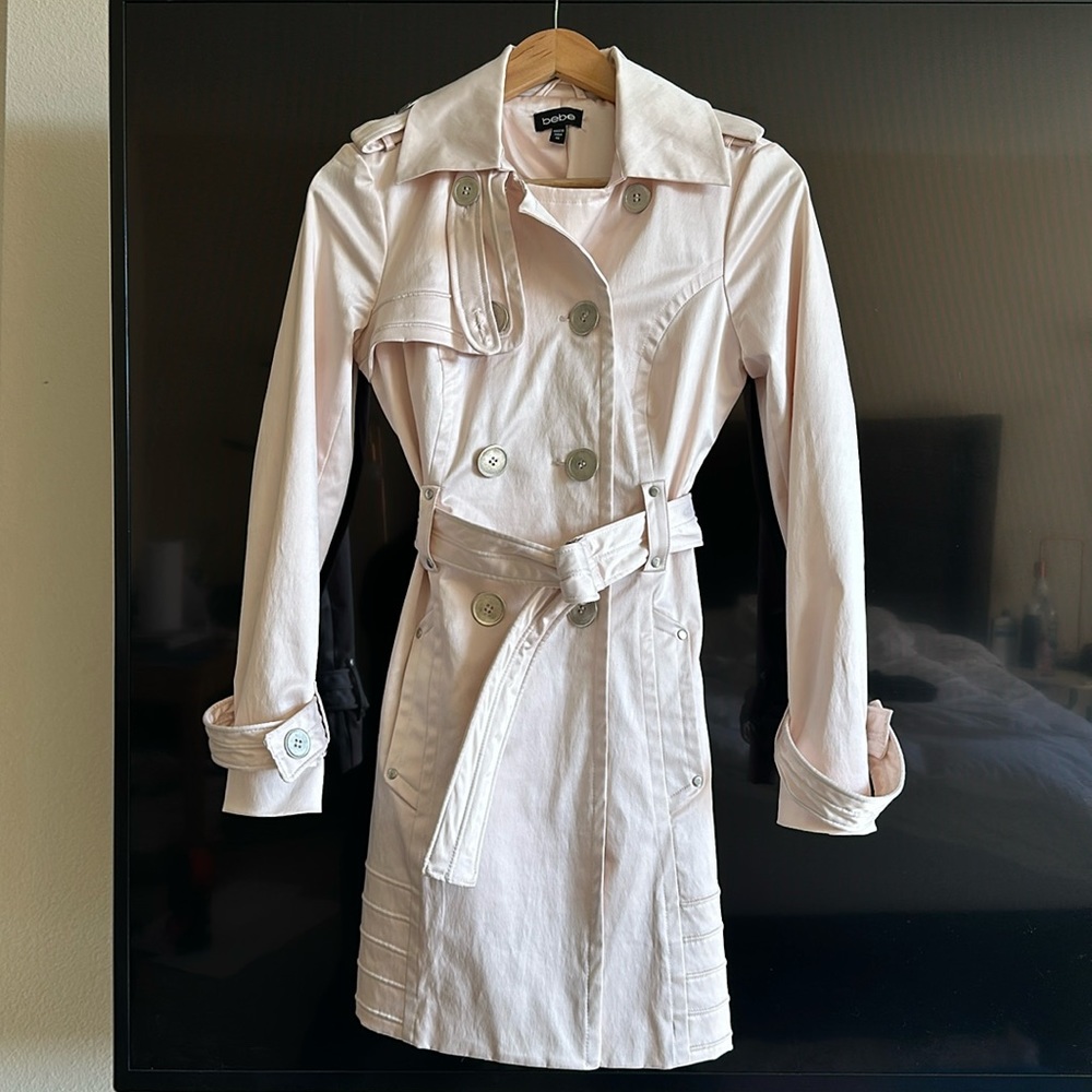 Bebe Sateen Coat